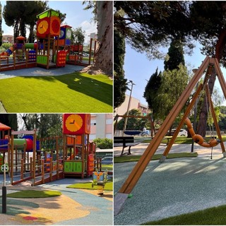 Diano Marina, riapre il parco giochi di via Campodonico