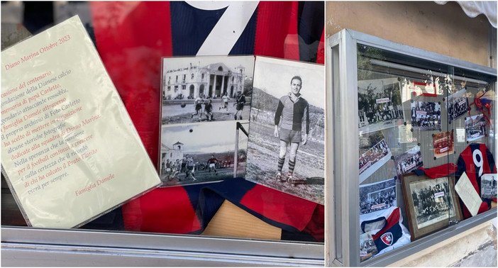 Il cielo è rossoblu sopra Diano Marina, retrospettiva fotografica per il centenario della Dianese