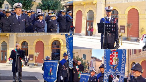 Alessio Moriano nuovo comandante della polizia locale a Imperia e inaugurazione del Comando di piazza Ricci (foto e video)