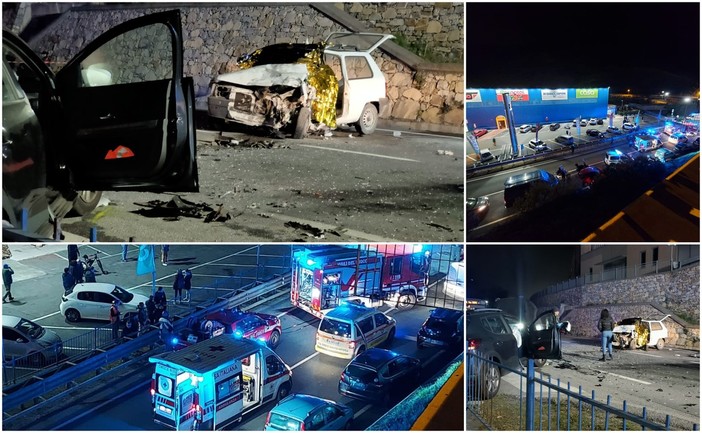 Scontro frontale tra due auto sulla Statale 28, deceduto un cinquantaseienne (foto e video)