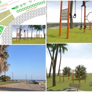 Imperia, approvato il progetto per un'area fitness nei Giardini Luciano Berio