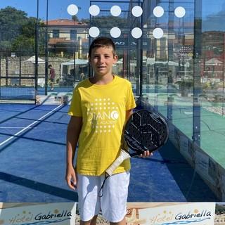 Cristian Biancofiore convocato per Coppa delle Regioni Under 12 di padel