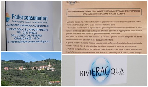 Conguaglio Rivieracqua, ora gli imperiesi sono furiosi e si rivolgono a Federconsumatori