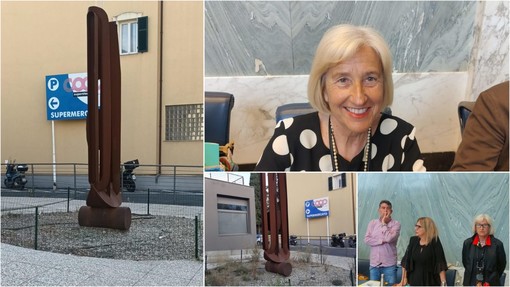 Imperia Rinasce: &quot;Dopo la nostra segnalazione ripulita l'aiuola della statua 'Equilibri'&quot;