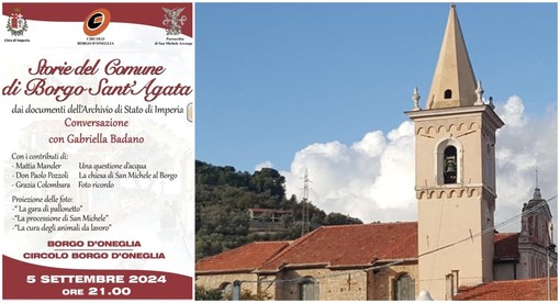 &quot;Storie di Borgo Sant’Agata&quot;, una conferenza sull'ex Comune