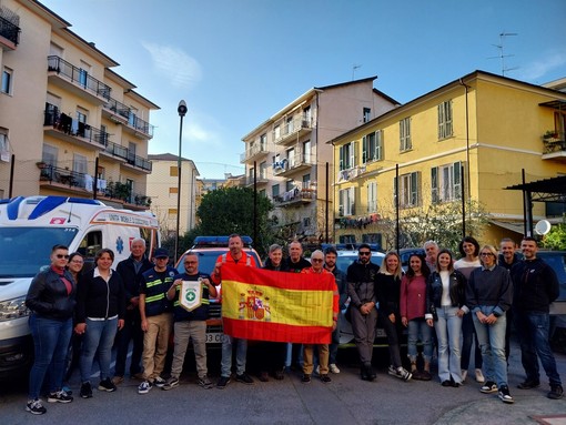 Dalla Spagna all'Ucraina passando per Imperia, in missione umanitaria (foto e video)