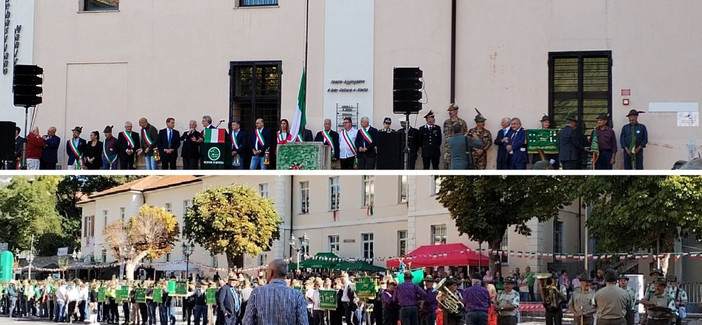 A Pieve di Teco le celebrazioni per i 100 anni della sezione Ana di Imperia