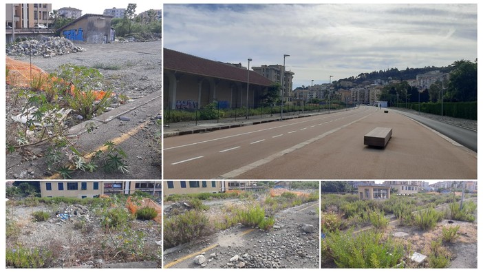 Imperia, degrado vicino alla nuova pista: la protesta dei cicloturisti