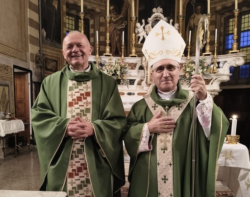 Vessalico in festa per l’arrivo di don Marek Michalski, nuovo parroco del paese della Valle Arroscia