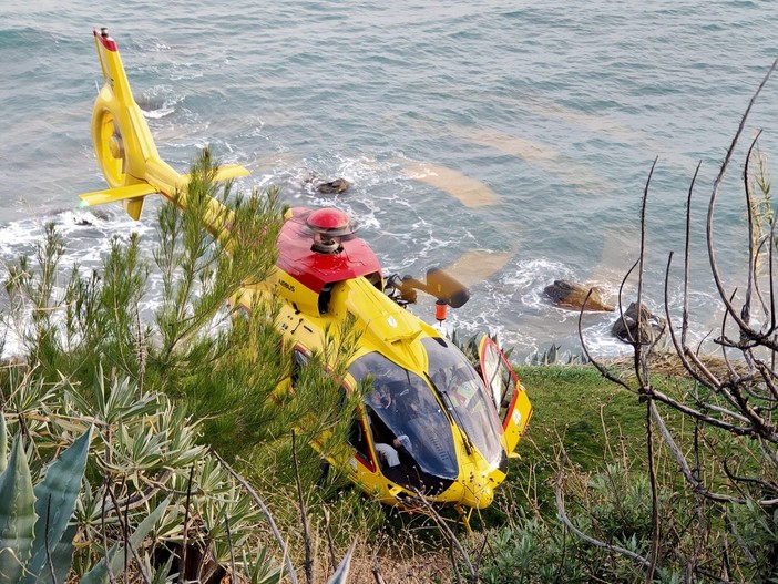 Diano Marina, incidente in moto sul Berta: un ferito grave