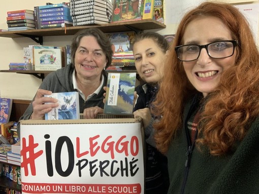 Bordighera, torna #ioleggoperché: la raccolta di libri da donare alle biblioteche scolastiche (Foto)