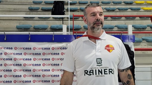 Il coach Filippo Rocchi (foto Flammia)