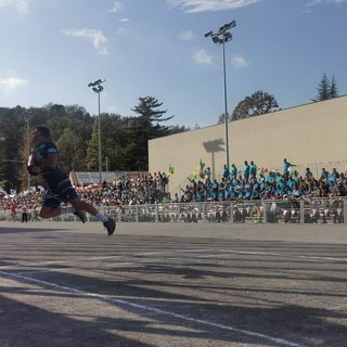 Balùn, a Pieve di Teco la finale di Supercoppa tra l'Imperiese di  Raviola e l'Albese di Paolo Vacchetto