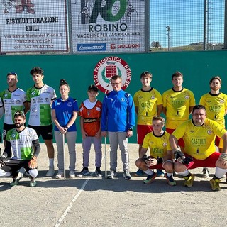 Balùn, Pieve di Teco sconfitto buona la prima per la Castiati Neivese nella finale di serie B