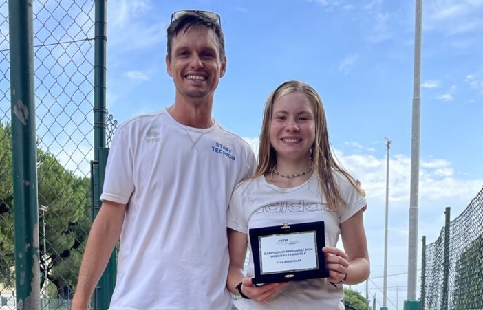 Tennis, l'imperiese Greta Federica Zampino è campionessa regionale