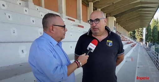 Fabrizio Gramondo: &quot;Puntiamo a disputare il derby con la Sanremese in notturna&quot; (video)