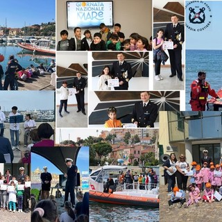 Cultura del mare, le attività della guardia costiera per sensibilizzare i giovani alunni imperiesi