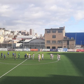 Calcio Eccellenza, sfuma nel finale la vittoria per l'Imperia sul campo della Genova calcio: 1-1