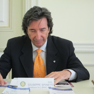 Il professor Giuseppe Spinetti