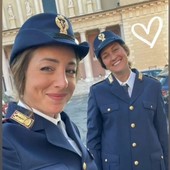 Le &quot;due Giulie&quot; di nuovo insieme, la Gorlero e la Emmolo poliziotte a Imperia