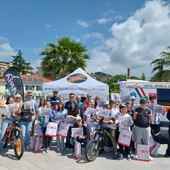 Imperia, gli studenti della Littardi in moto per il progetto &quot;Guido bene, guido sicuro&quot; (video)