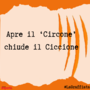 LA GRAFFIATA. Apre il 'Circone', chiude il Ciccione