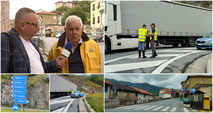 Stop ai Tir sulla 28, Adolfo: “Non faccio dietrofront, in arrivo da Anas un nuovo sistema di rilevamento (video)