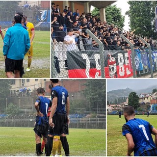 Calcio. Serie D, a Imperia vince la pioggia: macht col Ligorna sospeso sullo 0-1 al '51 (foto e video)