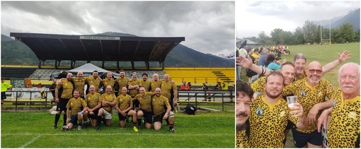 Sport senza età: bronzo per l’Imperia Rugby ad Aosta