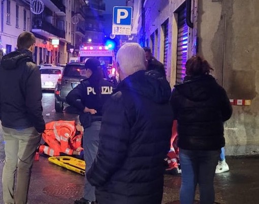 Imperia, cadono in moto: coppia in ospedale