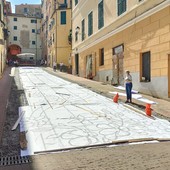 Imperia, Compagnia di via Carducci al lavoro per l’Infiorata