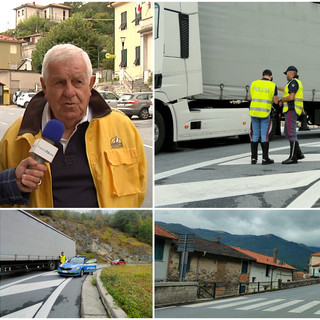 Stop ai Tir sulla 28, Adolfo: “Non faccio dietrofront, in arrivo da Anas un nuovo sistema di rilevamento (video)