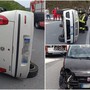 Incidente a Pieve di Teco, due feriti nello schianto tra due auto