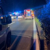 Inferno in galleria Gorleri, i ringraziamenti degli &quot;autisti&quot; all'equipaggio della Croce Rossa di Imperia