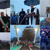 Inaugurato a Imperia il nuovo ponte dei Piani. Scajola: &quot;Collegamento sicuro e scenografico&quot;(foto e video)