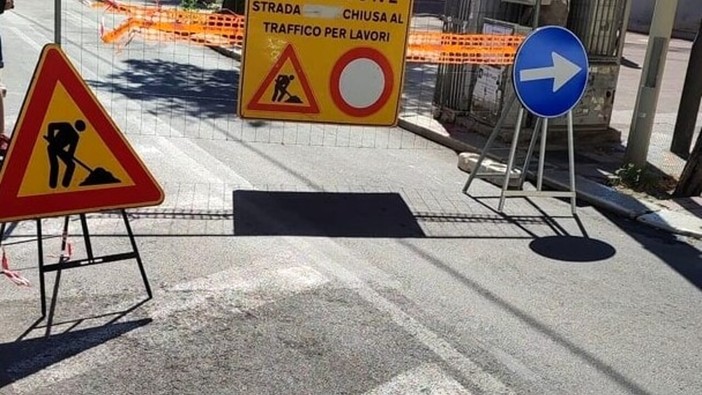 Imperia, chiusa per lavori la rampa d’accesso della ciclabile di largo Torre Bonazza