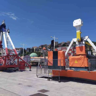 Imperia, il Luna Park trasloca da Porto Maurizio a Oneglia