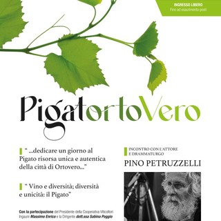 Ortovero: lunedì 27 febbraio una giornata dedicata al Pigato. Laboratori didattici, contest, degustazioni e un incontro con l’attore Pino Petruzzelli