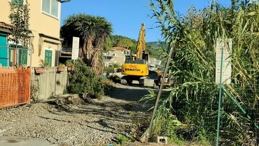 Cantiere Rivieracqua: cronoprogramma dei lavori che interessano la vecchia ferrovia di Diano Marina