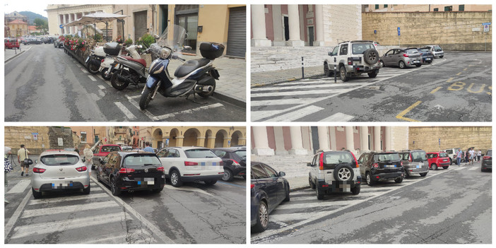 Processione del Corpus Domini di Imperia, scooter rimosso e i dehor dei locali no?