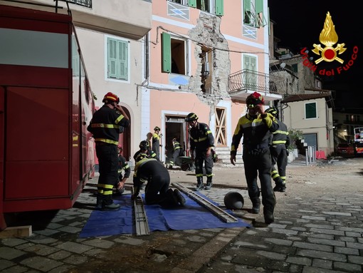 Esplosione a Soldano: esclusa la presenza di altre persone sotto le macerie