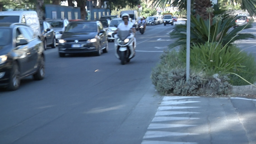 Imperia, la vegetazione toglie visibilità in lungomare Vespucci: una minaccia per la sicurezza (video)