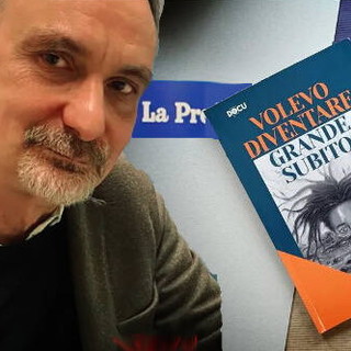 Mario Schiani presenta il suo libro 'Volevo diventare grande subito' presso la  Sede Auser di Imperia