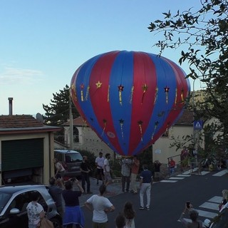 A Bellissimi di Dolcedo è già tempo del lancio della mongolfiera