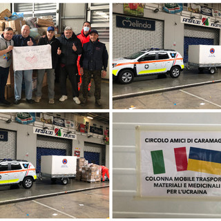 Consegnato agli autotrasportatori ucraini il carico di aiuti umanitari partito da Caramagna. Chisci: “Non finivano di ringraziare la nostra comunità” (foto)