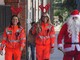 Imperia, Vigilia di Natale con Babbo Natale della Croce Bianca che regala foto e sorrisi