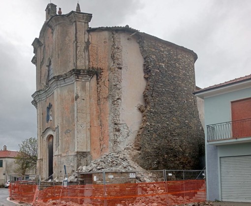 Il Comune di Chiusanico ordina nuovi interventi per la messa in sicurezza dell’ antico oratorio della Santissima Annunziata di Torria a rischio di crollo