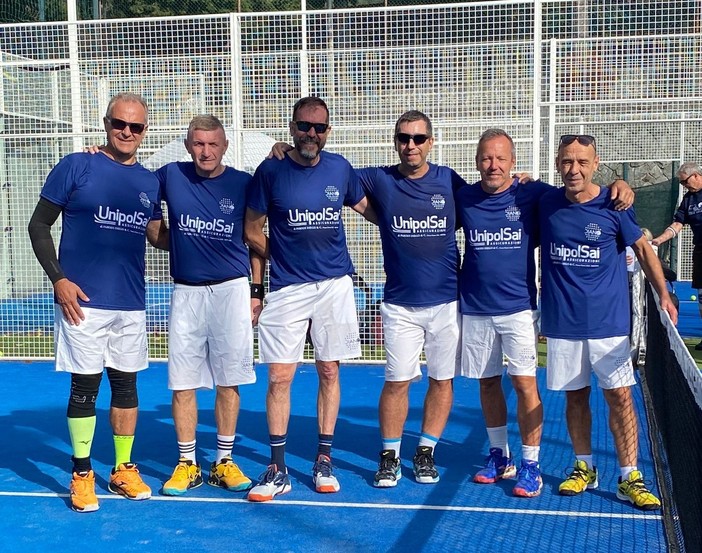 Diano Padel Academy, addio sogni di gloria per gli Over 55