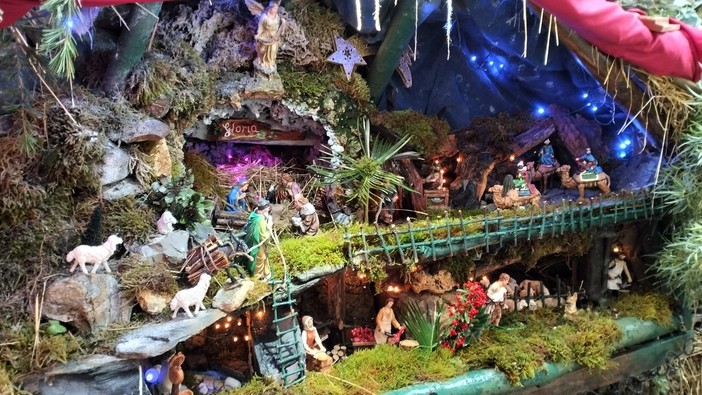 La magia del presepe in val Prino, a Tavole in Borgata Ciappa (video)