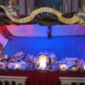 Nella Basilica di San Giovanni il presepe dedicato al Giubileo (video)